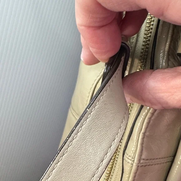 Coach Chelsea Putty Patent Leather Satchel Bag - Picture 15 of 16